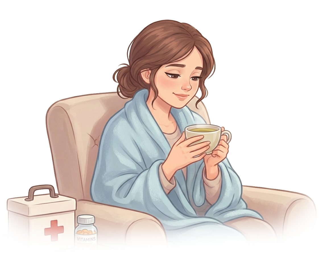 První pomoc a rekonvalescence